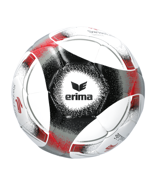 Erima Swiss Life Hybrid 2.0 Trainingsball Schwarz Rot - schwarz