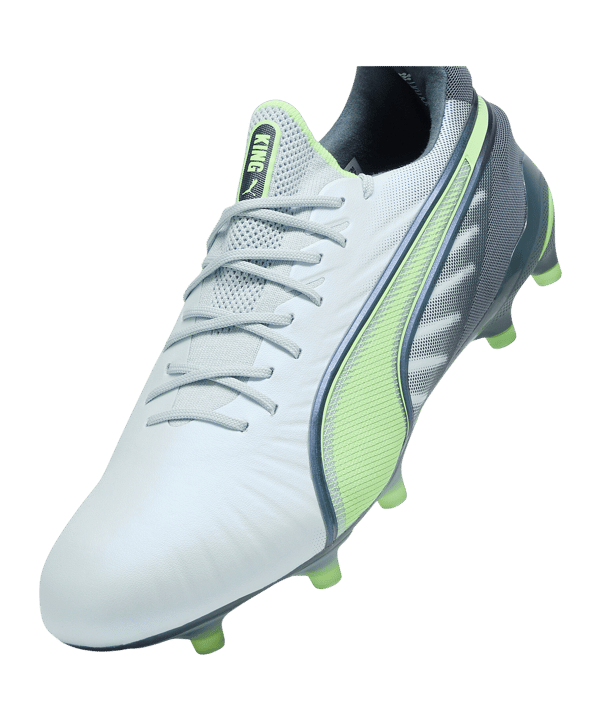 PUMA KING Ultimate FG/AG Lights Out Blau Grün F03 - blau
