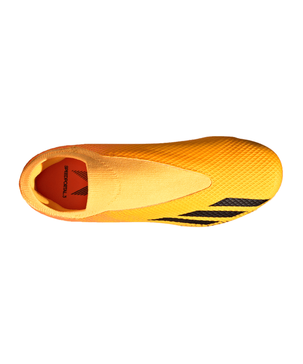 adidas X Speedportal.3 LL FG Heatspawn Kids Orange Gold Schwarz - gold