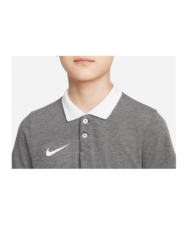 Nike Park 20 Poloshirt Kids Grau Weiss F071 - grau