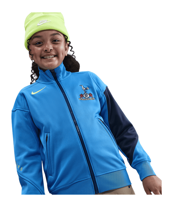 Nike Tottenham Hotspur Präsentationsjacke Kids Blau F428 - blau