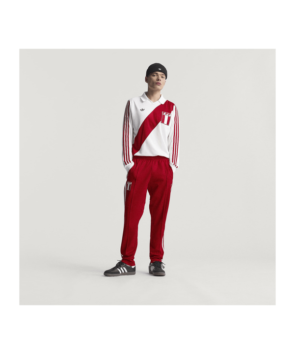 adidas Peru Trainingshose Rot - rot