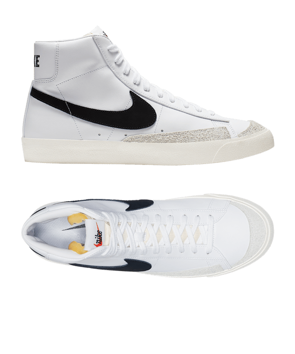 Nike Blazer Mid 77 Vintage Sneaker Weiss F100 - weiss