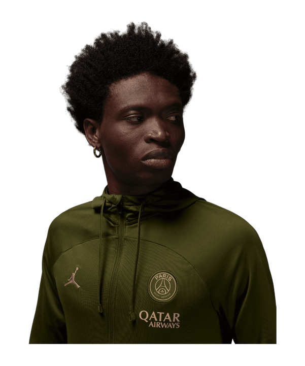 Nike Paris St. Germain Trainingsanzug  Grün F327 - gruen