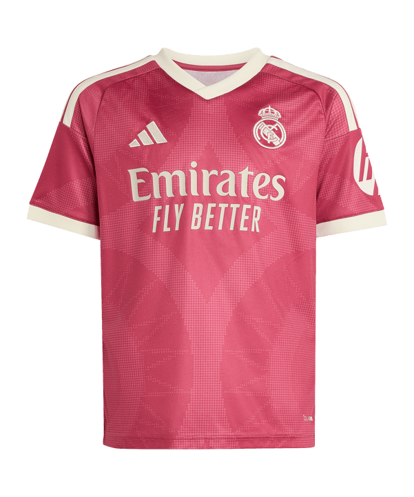 adidas Real Madrid Maillot 3rd 2026/2027 Enfants Rose - rose