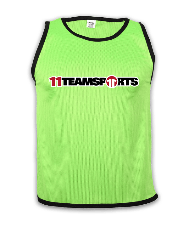 Cawila Leibchen 11teamsports 3er Set Grün | Kennzeichnungshemden - gruen