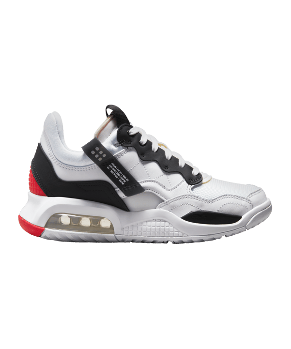 Jordan MA2 Damen Weiss Schwarz Rot F106 - weiss