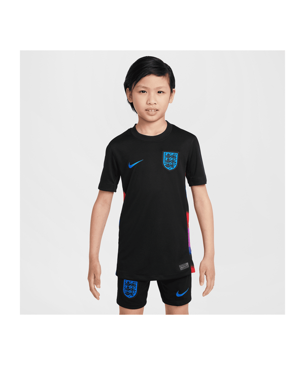 Nike England Trikot Away 2025 Kids Schwarz F010 - schwarz