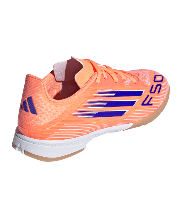 adidas F50 League IN Coral Blaze Kids Orange - orange