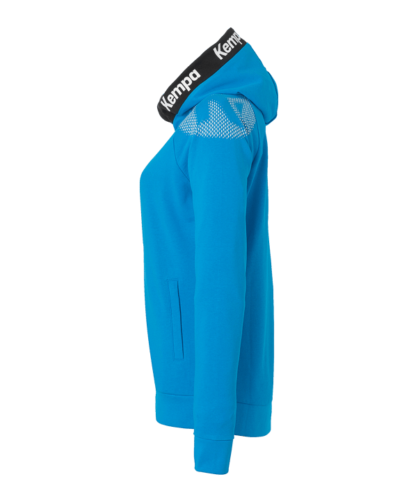 Kempa Veste à capuche Bleu C03 - bleu