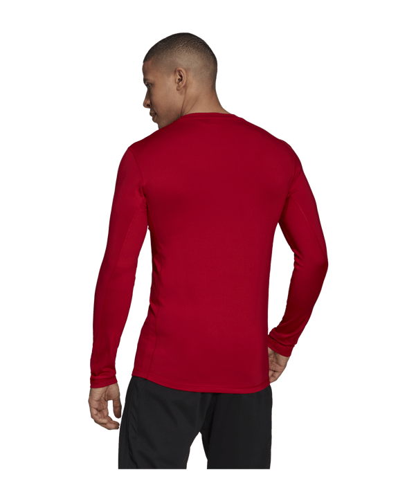 adidas TechFit Warm Longsleeve Rot