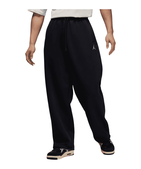 Jordan Brooklyn Fleece Oversized Jogginghose Schwarz F010 - schwarz