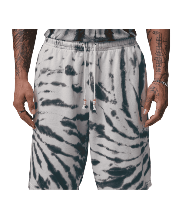 Jordan Brooklyn Fleece Festival Tye-Die Short Weiß F133 - weiss
