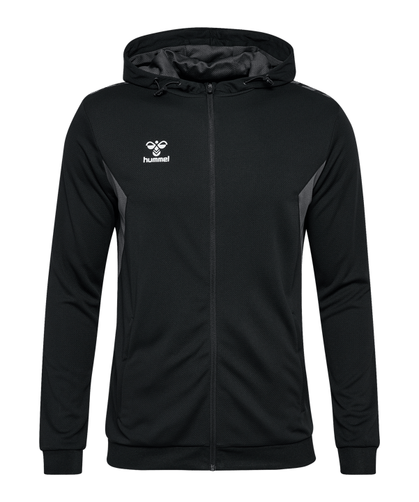 Hummel Authentic Poly Trainingsjacke Schwarz F2001 - schwarz