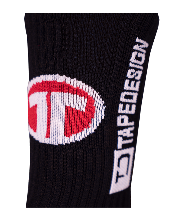 Tapedesign 11teamsports Gripsocks Socken F002 - schwarz