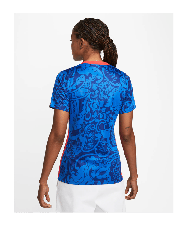 Nike Frankreich Trikot Home Frauen EM 2022 Damen Blau F139 - blau