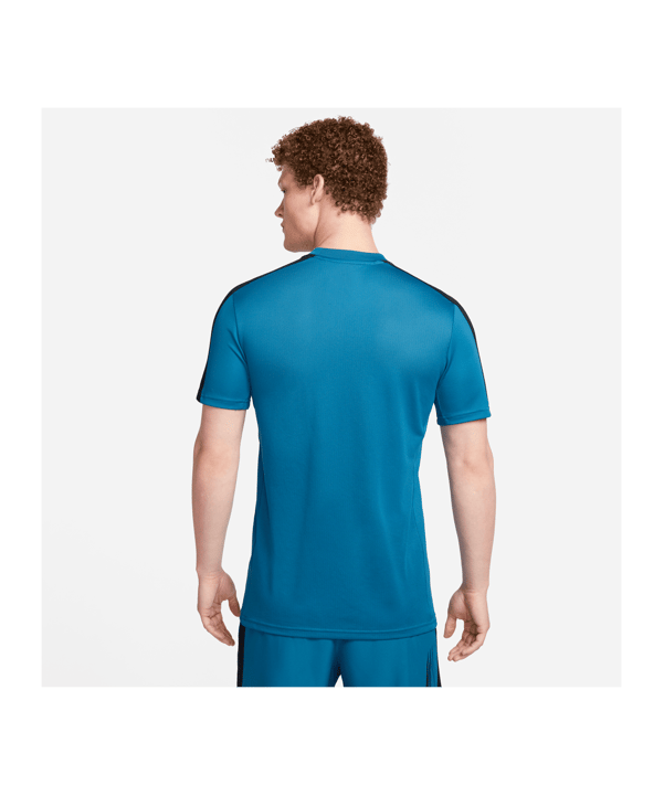 Nike Academy 3D Logo T-Shirt Blau Schwarz F457 - blau