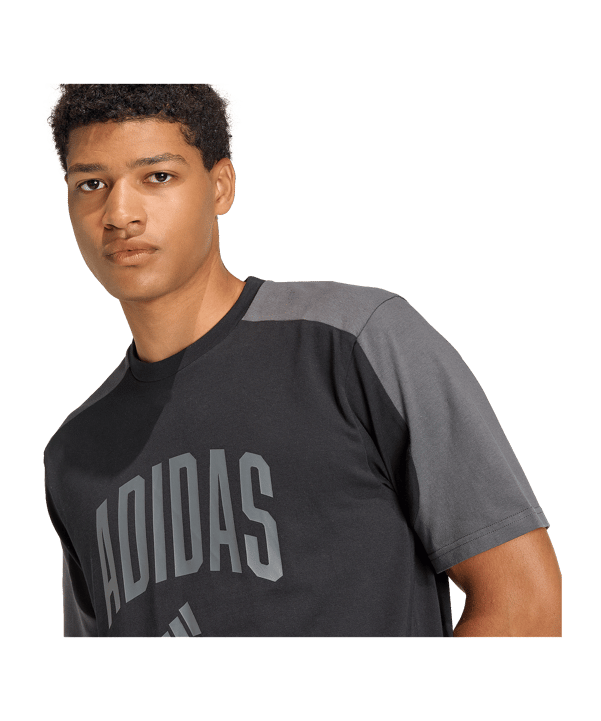 adidas Collegiate T-Shirt Schwarz - schwarz