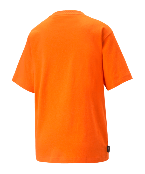 PUMA DOWNTOWN Relaxed Graphic T-Shirt Damen F23 - rot