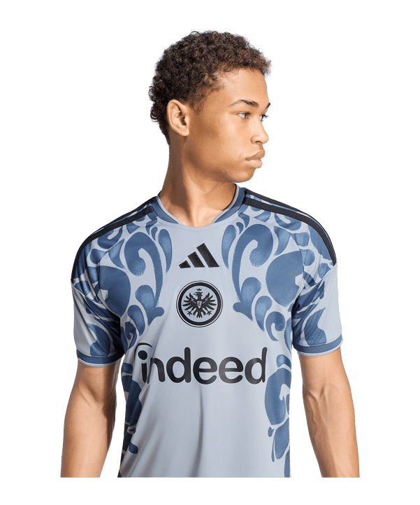 adidas Eintracht Frankfurt Maglietta 3rd 2026/2027 Grigio - grigio