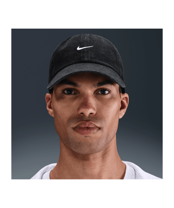 Nike Club Unstructured Cappello Nero C010 - nero
