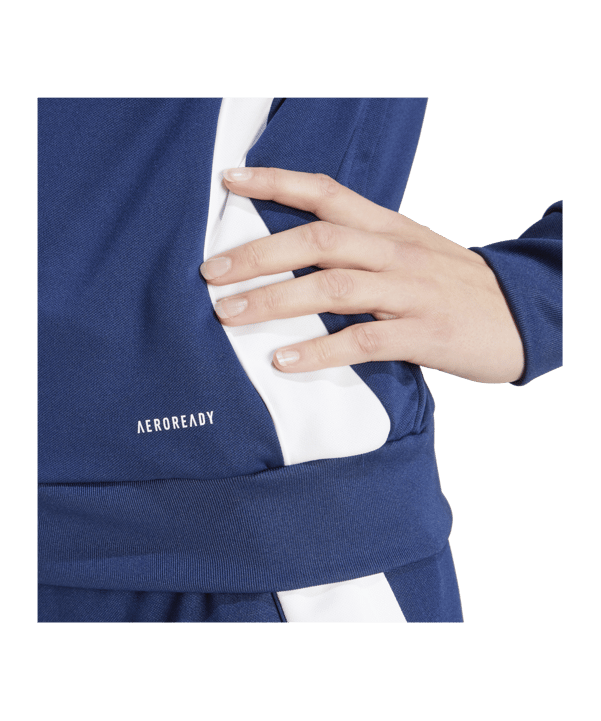 adidas Tiro 24 Trainingsjacke Damen Blau - blau