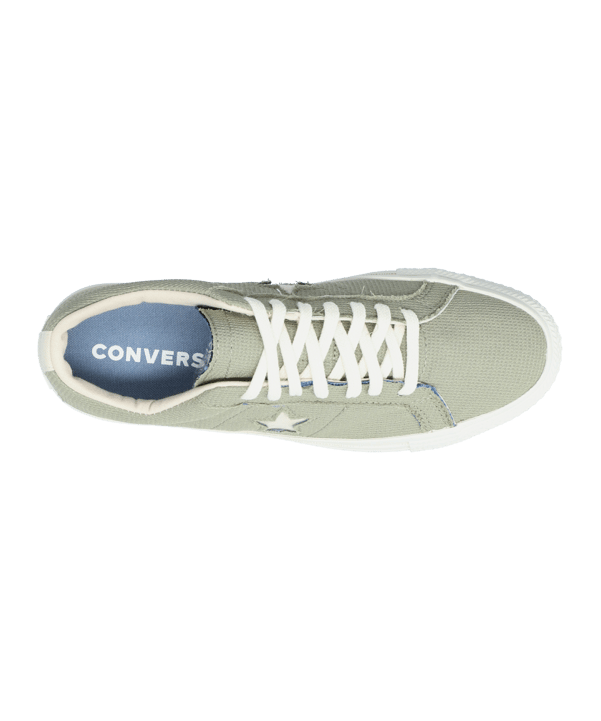 Converse X Tri Panel One Star OX Sneaker Grün - gruen