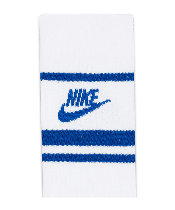 Nike Essential Crew Stripe Socken 3er Pack F105 - weiss