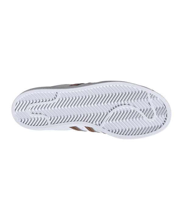 adidas Originals Superstar Damen Weiss Bronze - weiss