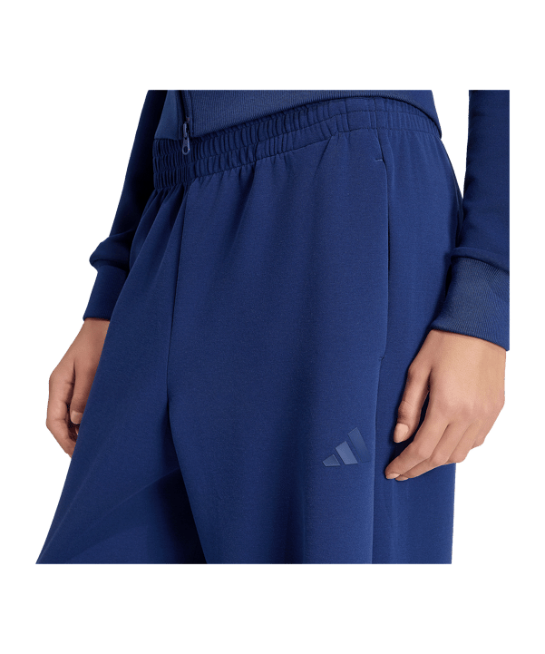 adidas Soft Lux Straight Leg Manguera Donna Blu - blu