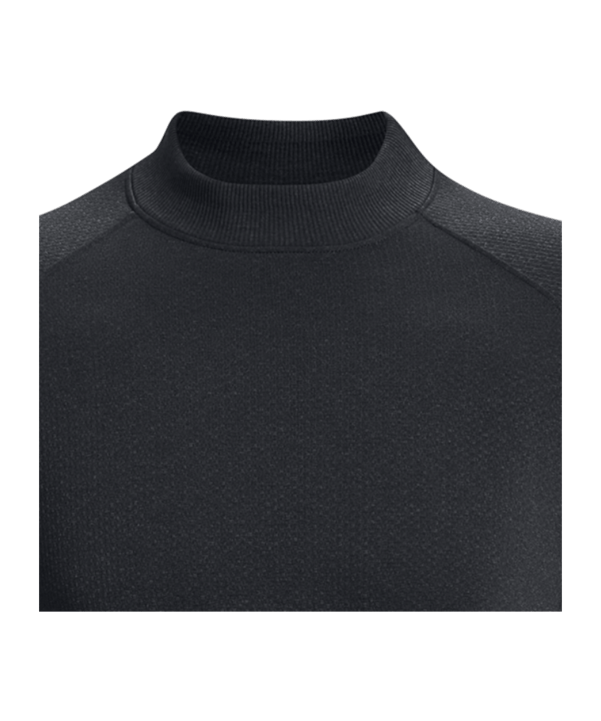 Under Armour CG Rush Seamless Mock Sweatshirt F001 - schwarz