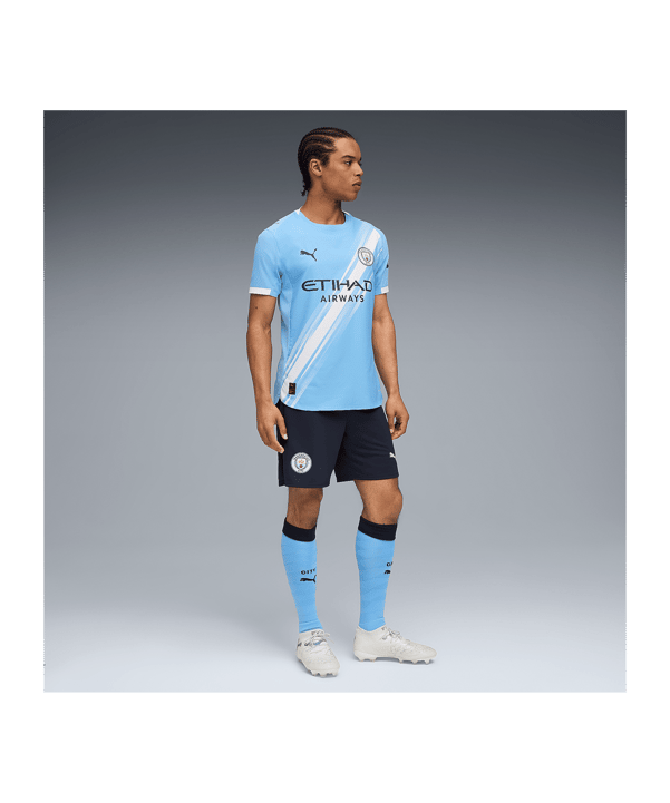PUMA Manchester City Short Away 2025/2026 Blau F06 - blau