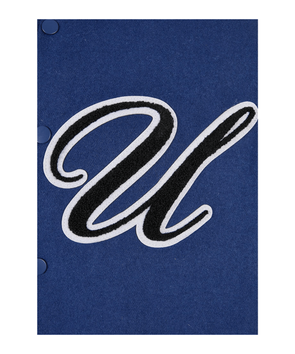 Urban Classic Big U College Jacke Blau - blau