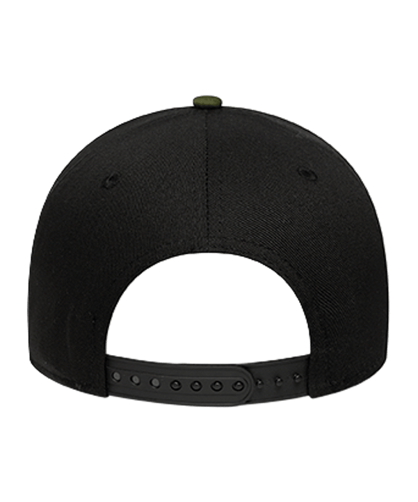 New Era E-Frame Camo Patch Cap Schwarz - schwarz
