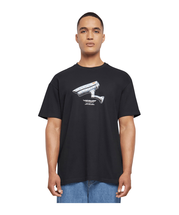 Mister Tee CCTV Oversized T-Shirt Schwarz - schwarz