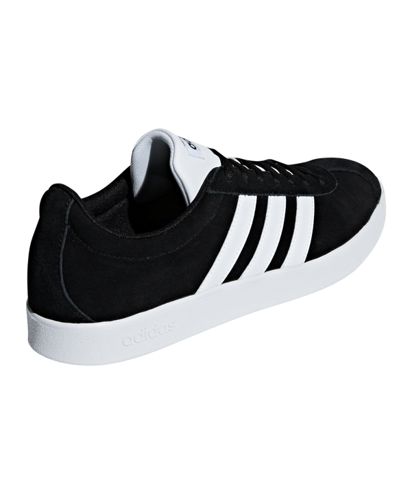 adidas VL Court 2.0 Schwarz Weiss - schwarz