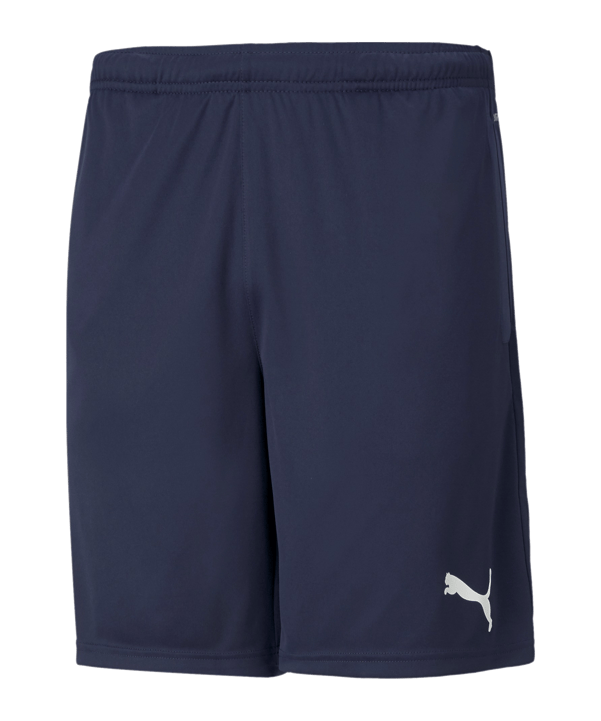 PUMA teamRISE Short Blau Weiss F06 - blau