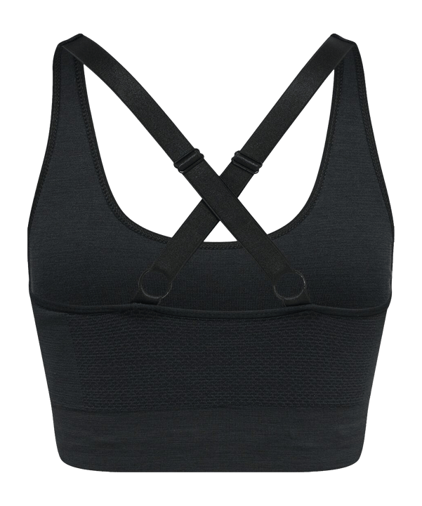 Hummel hmlcea Seamless Sports Top Damen F2508 - schwarz