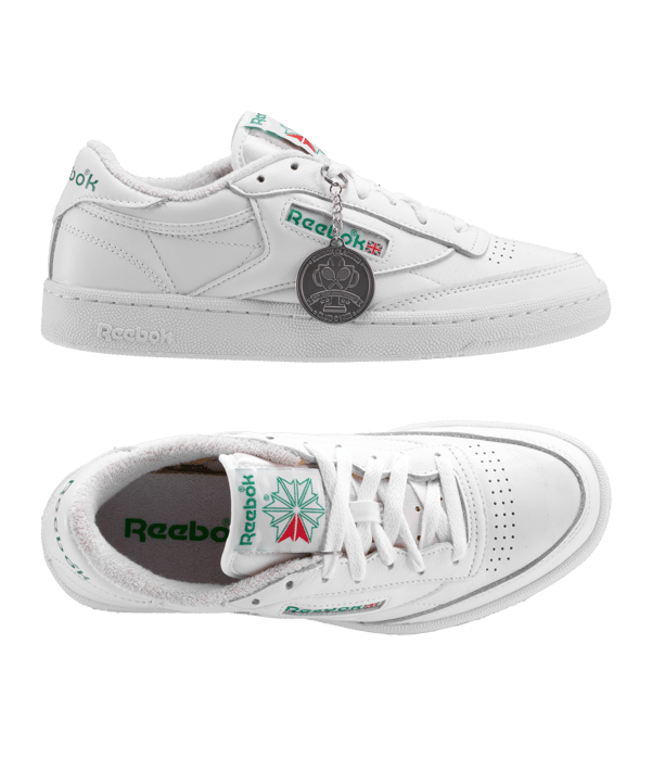 Reebok Club C 85 Weiss Grün - weiss