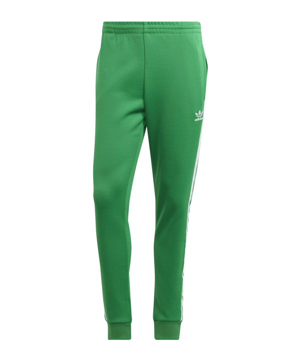 adidas Originals Jogginghose Grün Weiss - gruen