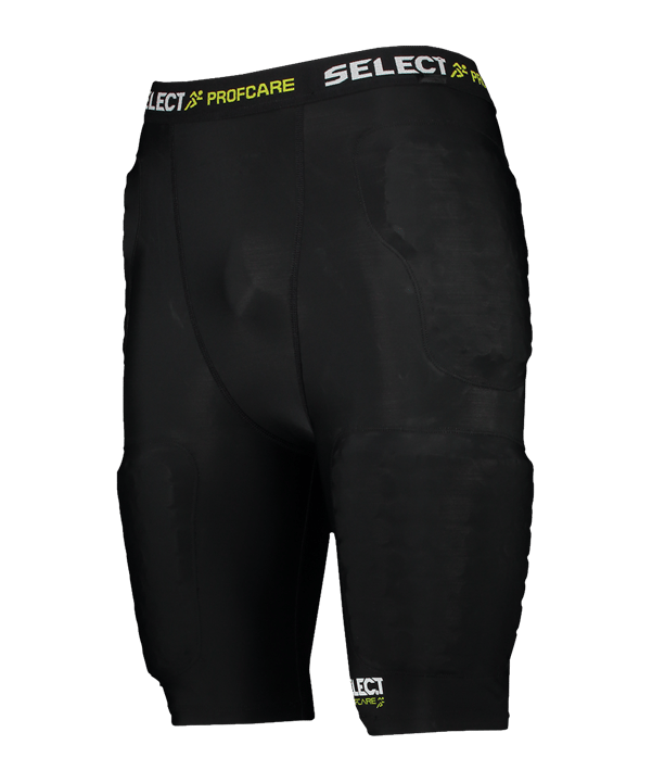 Select Kompressions-Hose mit Polster F111 - schwarz