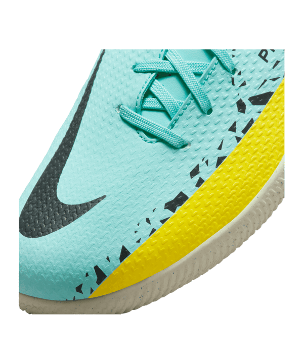 Nike Jr Phantom GT2 Academy IC Halle Kids Lucent Türkis Gelb F407 - tuerkis