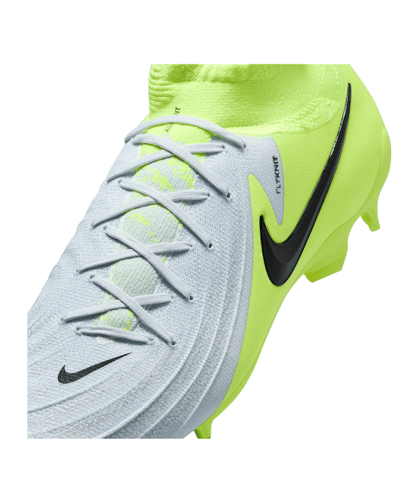 Nike Phantom Luna II Pro FG Mad Voltage Silber Schwarz F003 - silber