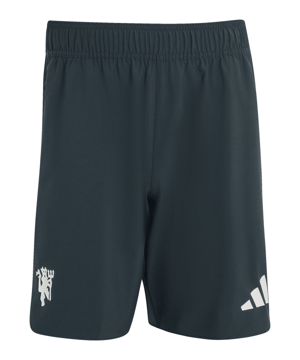 adidas Manchester United Tiro Travel Pantaloncini Verde - verde
