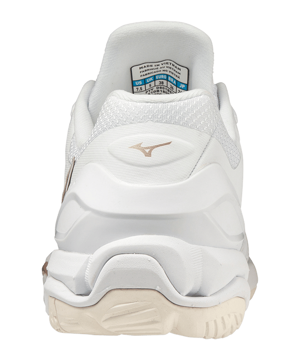 Mizuno Wave Stealth V Schuh Damen Weiss F36 - weiss