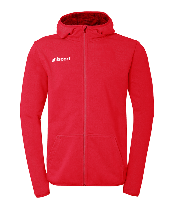 uhlsport Essential Kapuzenjacke Kids Rot F60 - rot