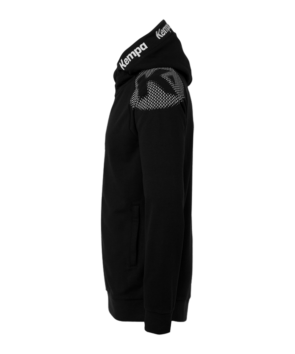 Kempa Core 26 Kapuzenjacke Kids Schwarz F01 - schwarz