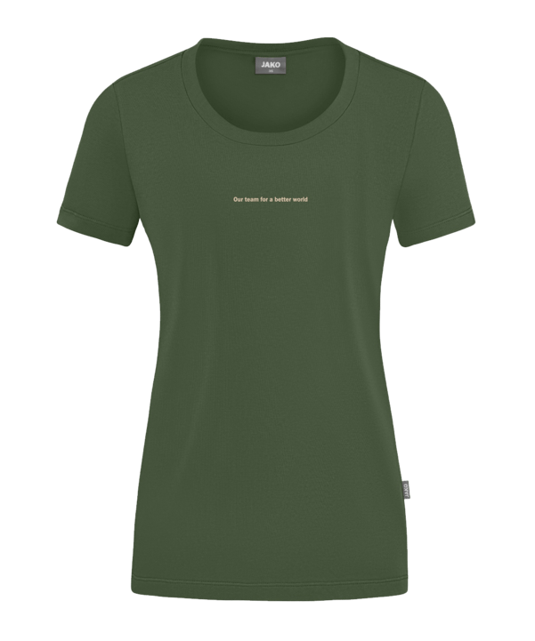 JAKO World Stretch T-Shirt Damen Grün F240 - gruen