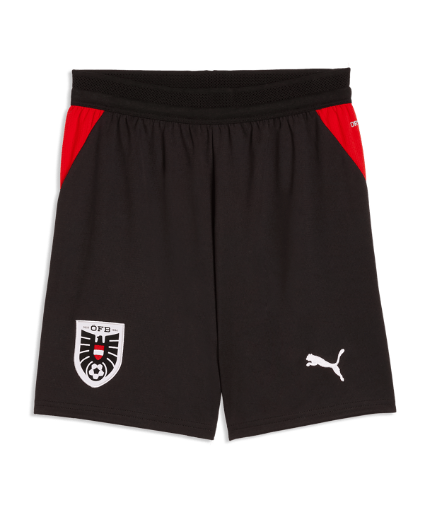 PUMA ÖFB Österreich Replica Short Home WM 2026 Kids Schwarz F03 - schwarz
