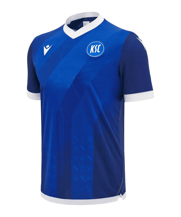 Macron Karlsruher SC Trikot Home 2024/2025 Blau - blau